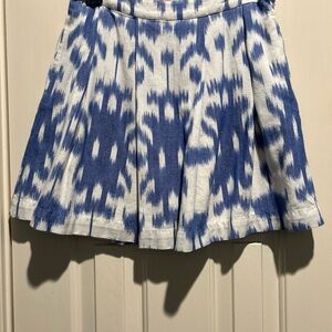 Vineyard Vines Blue and White Patterned Women's Skirt